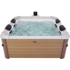Pezsgőfürdő MSpa® Oslo Amber, LED, 6 személyes, hidromasszázs fúvókák