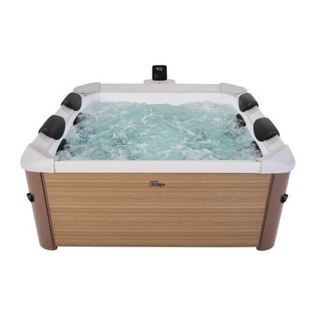 Pezsgőfürdő MSpa® Oslo Amber, LED, 6 személyes, hidromasszázs fúvókák