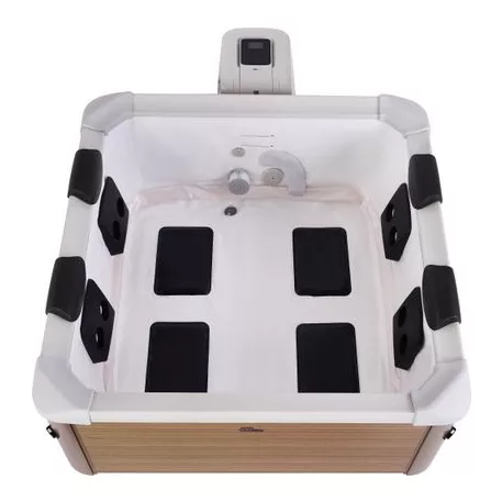Pezsgőfürdő MSpa® Oslo Amber, LED, 6 személyes, hidromasszázs fúvókák