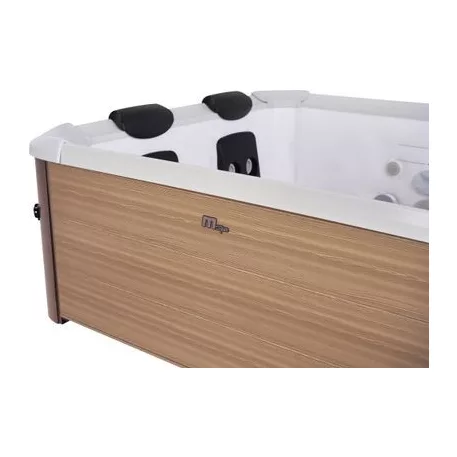 Pezsgőfürdő MSpa® Oslo Amber, LED, 6 személyes, hidromasszázs fúvókák