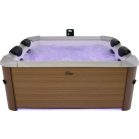 Pezsgőfürdő MSpa® Oslo Amber, LED, 6 személyes, hidromasszázs fúvókák