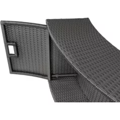 Bútor MSpa® kerek pezsgőfürdőhöz, 80x30x58 cm