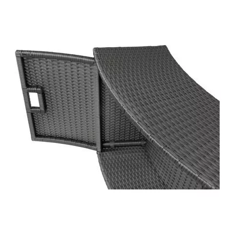 Bútor MSpa® kerek pezsgőfürdőhöz, 80x30x58 cm