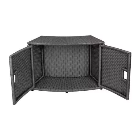 Bútor MSpa® kerek pezsgőfürdőhöz, 80x30x58 cm