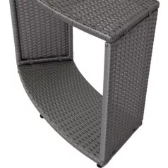   Bútor MSpa® pezsgőfürdőhöz, talapzat, kerek pezsgőfürdőhöz, nyitott, 80x30x58 cm