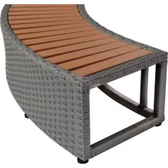   Lépcső MSpa®, kör alakú pezsgőfürdőhöz,  92x30x22 cm