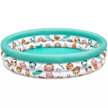 Bestway® Safari Pals felfújható gyermekmedence, 122x25 cm