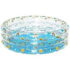   Bestway® 51045 Rainbow Pancsolómedence gyermekeknek, felfújható, 150x53 cm