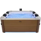 MSpa® Frame Amber Aero PLUS pezsgőfürdő, 6 személyes, 1150 literes, 180x180x65 cm
