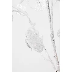 Dekoratív ág MoneyPlant.White, fehér, 56/107 cm