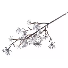 Dekoratív ág Sedum.Silver, ezüst, 14/30 cm, 3 db. Csom.