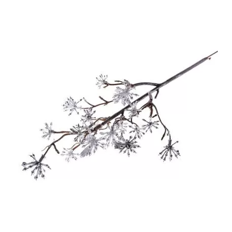 Dekoratív ág Sedum.Silver, ezüst, 14/30 cm, 3 db. Csom.