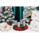 MagicHome adventi koszorú, 25 cm