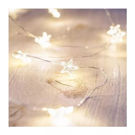 Fényfüzér MagicHome Kis csillag, 20 LED, beltéri