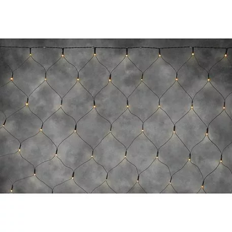 MagicHome karácsonyi "függöny"  MULTI CONNECT Star net, 160 LED meleg fehér, egyszerű világítás, 230V, 50 Hz, IP44, forrás nélkül, külső, világítás, L-1x2 m