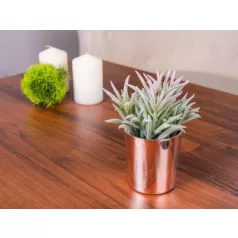 Leveles virág MagicHome, 16 cm, kerámia kerámia, arany