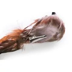 Madarak Csipesszel Magichome, Barna, 15x5x5 cm, pár