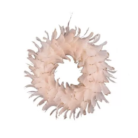 Koszorú Pehely Magichome, Rózsaszín, 35 cm