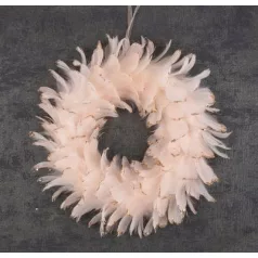 Koszorú Pehely Magichome, Rózsaszín, 35 cm