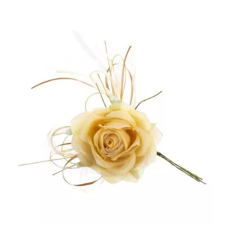 Virág Rózsa, Arany, Szár, csomag 6 db