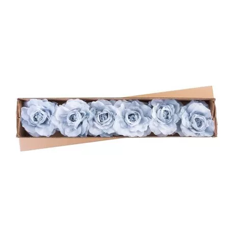 Virág Pünkösdirózsa, Kék, Szárral, csomag 6 db