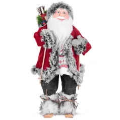 Dekoráció Magichome, Mikulás, 46 cm