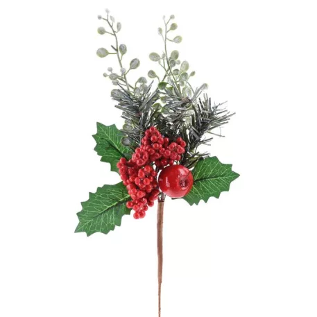 Ág Almával, Piros 26 cm, 6 db