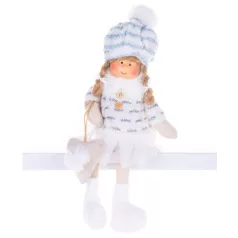 Dekoráció Xmmx667, Gyerek, Fehér, 22 cm