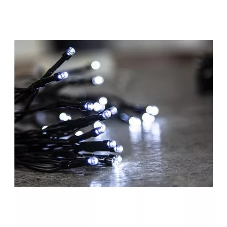 Fényfüzér, MagicHome Karácsony Ceibo, 48 LED, hideg fehér, 8 funkció, külső