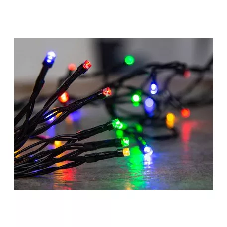 Fényfüzér, MagicHome Karácsony Ceibo, 48 LED, színes, 8 funkciós, külső, 3m