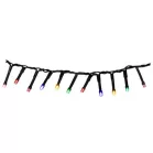 Fényfüzér, MagicHome Karácsony, 320 LED, többszínű, 8 funkciós, 230 V, 50 Hz, IP 44, külső, 3 m