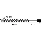 MagicHome Serpens lánc, 100 LED , 8 funkció, 230 V, 50 Hz