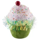 Dekoráció Magichome Candy Line, Muffin, Zöld, 7x7x11 cm, Akaszthatós