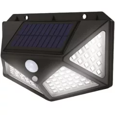   Strend Pro Sl6251 Napelemes Lámpa, 100x Led, Mozgásérzékelő, 200 lm