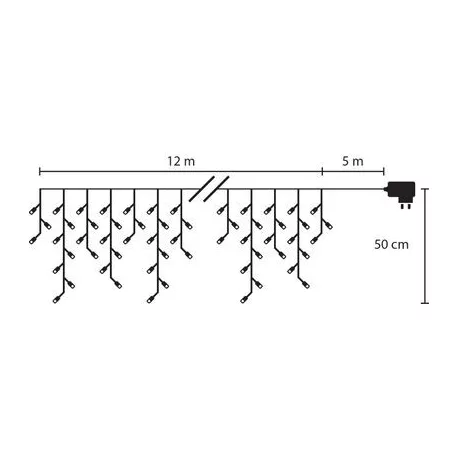 MagicHome Karácsonyi fényfüzér 480 LED , 230 V, 50 Hz, IP 44