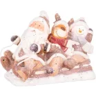 MagicHome karácsonyi dekoráció, kerámia, 45 x 23 x 34,5 cm