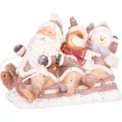   MagicHome karácsonyi dekoráció, kerámia, 45 x 23 x 34,5 cm