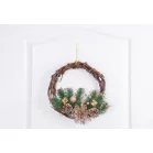 MagicHome karácsonyi koszorú, 30 cm