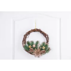 MagicHome karácsonyi koszorú, 30 cm