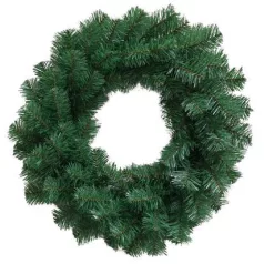 MagicHome karácsonyi koszorú, natúr, 45 cm