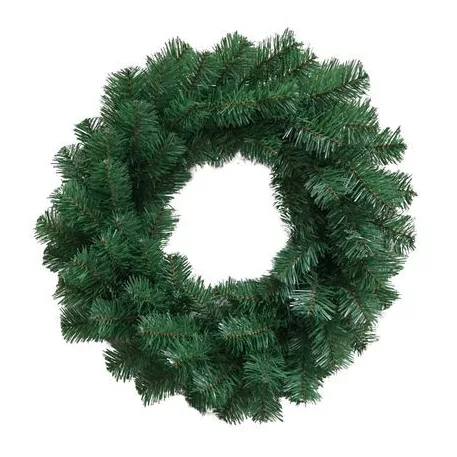 MagicHome karácsonyi koszorú, natúr, 45 cm