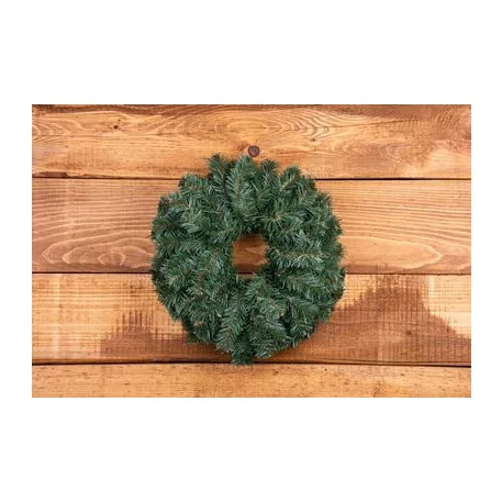 MagicHome karácsonyi koszorú, natúr, 45 cm