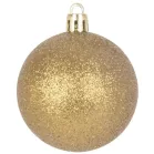 MagicHome karácsonyi gömbök, 20 db, 6 cm, arany