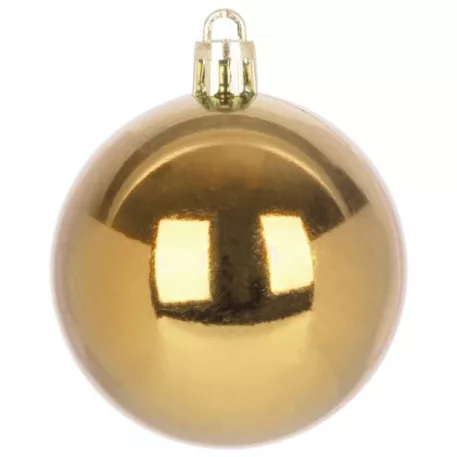 MagicHome karácsonyi gömbök, 20 db, 6 cm, arany