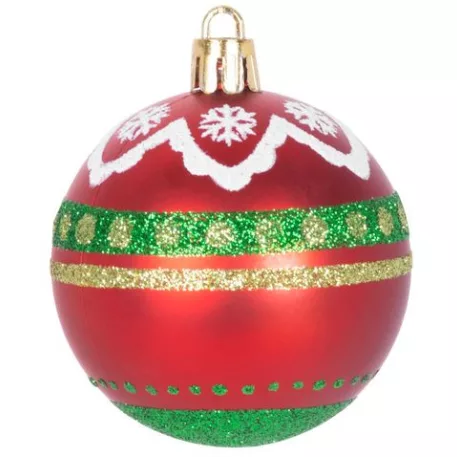 MagicHome karácsonyi gömbök, 9 db, 6 cm