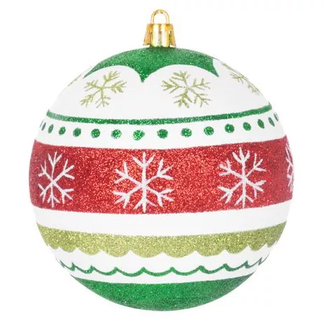 MagicHome karácsonyi gömbök, 4 db, 10 cm