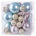 MagicHome karácsonyi gömb készlet, 50 db