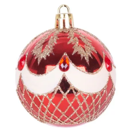MagicHome karácsonyi gömbök, 9 db, 6 cm