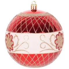 MagicHome karácsonyi gömbök, 4 db, 10 cm