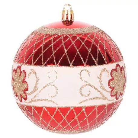 MagicHome karácsonyi gömbök, 4 db, 10 cm